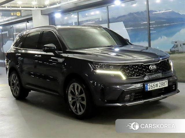 Kia Sorento 4th Generation 2021 Серый из Кореи