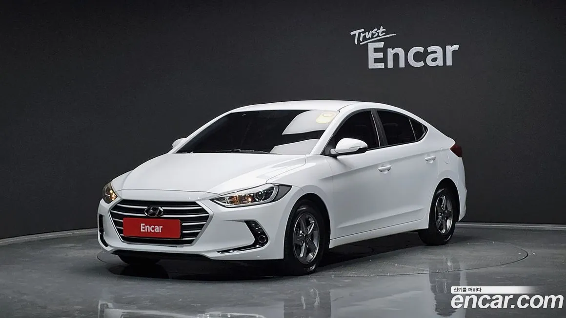 Hyundai Avante AD 2018 Белый из Кореи