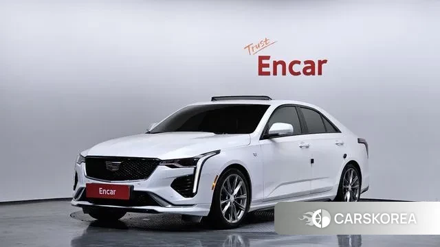 Cadillac CT4 2020 Белый из Кореи