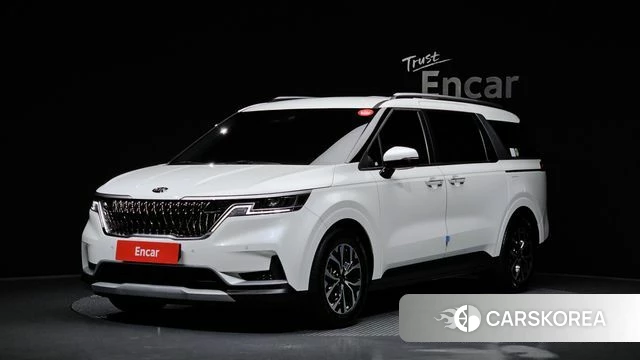 Kia Carnival 4th generation 2021 Белый из Кореи