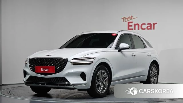 Genesis GV70 2021 Белый из Кореи