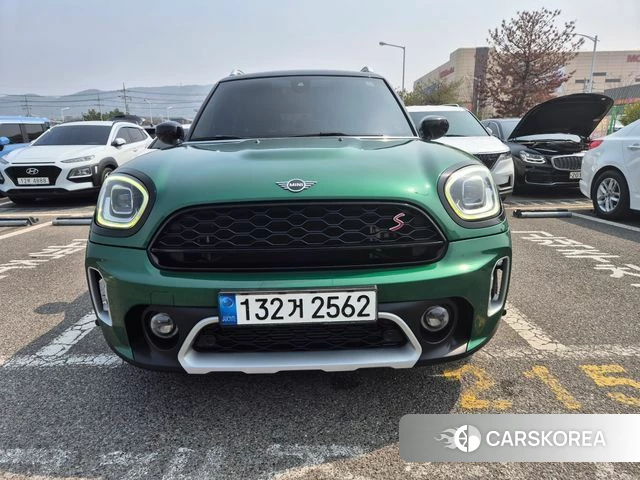 Mini Cooper S Countryman 2021 Зеленый из Кореи