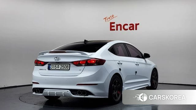 Hyundai Avante AD 2018 Белый из Кореи