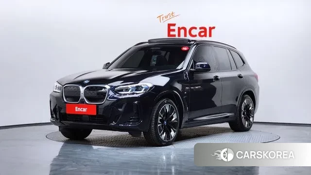 BMW iX3 2023 Черный из Кореи