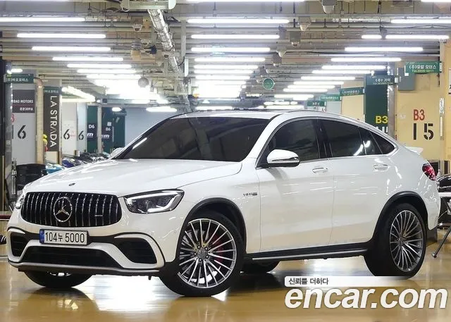 Mercedes-Benz GLC-Class X253 2021 Белый из Кореи
