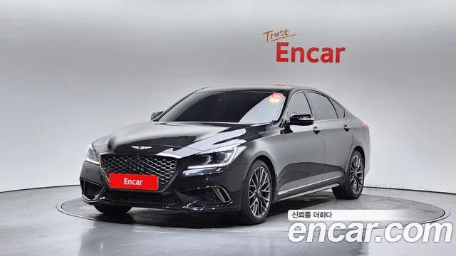 Genesis G80 2018 Черный из Кореи