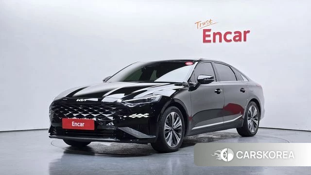 Kia K8 Hybrid 2022 Черный из Кореи