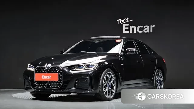 BMW i4 2024 Черный из Кореи