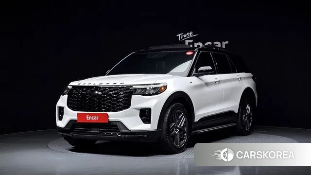 Ford Explorer 6th Generation 2025 Белый из Кореи