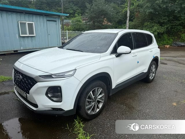 Hyundai Santa Fe TM 2019 Белый из Кореи