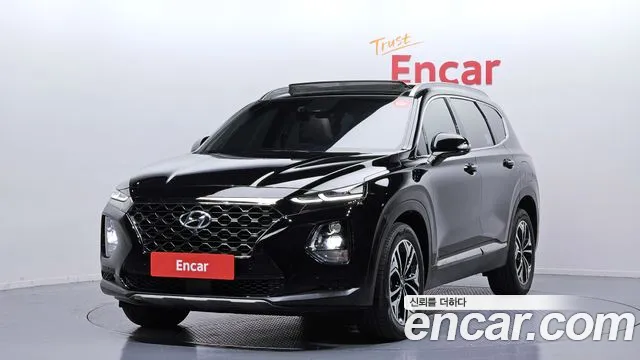 Hyundai Santa Fe TM 2018 Черный из Кореи