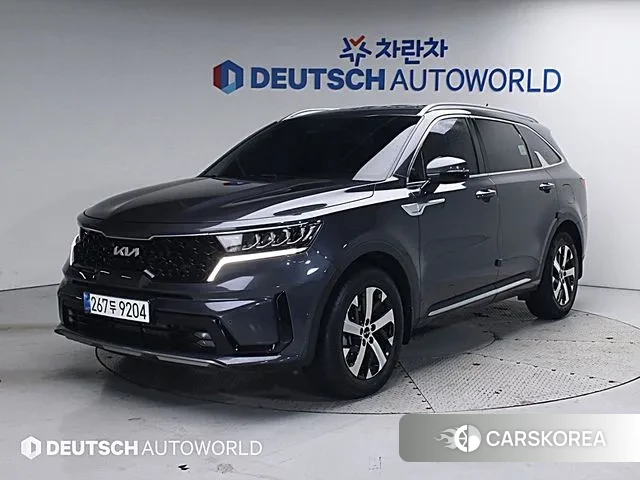 Kia Sorento 4th Generation 2022 Серый из Кореи