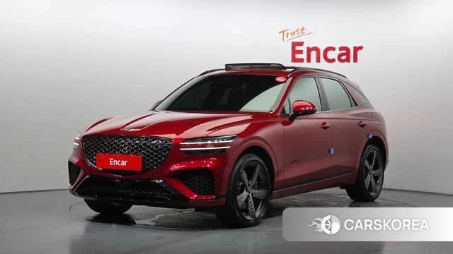Genesis GV70 2021 Красный из Кореи