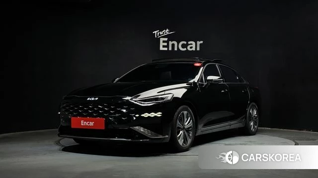 Kia K8 Hybrid 2022 Черный из Кореи