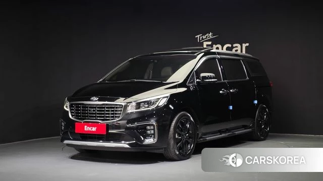 Kia The New Carnival 2018 Черный из Кореи