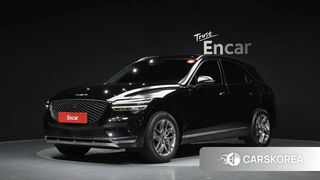Genesis GV70 2021 Черный из Кореи