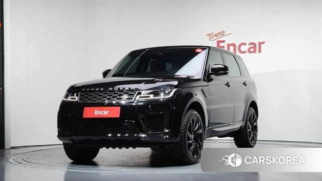 Land Rover Range Rover Sport 2nd Generation 2021 Черный из Кореи