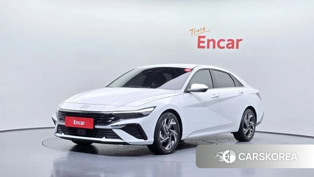 Hyundai The New Avante (CN7) 2025 Белый из Кореи