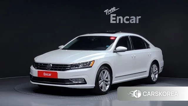 Volkswagen The New Passat 2018 Белый из Кореи