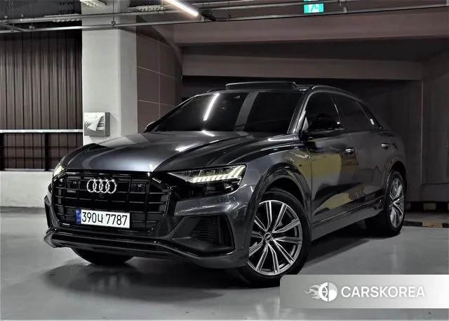 Audi Q8 (4M) 2021 Серый из Кореи
