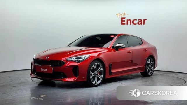 Kia Stinger 2018 Красный из Кореи