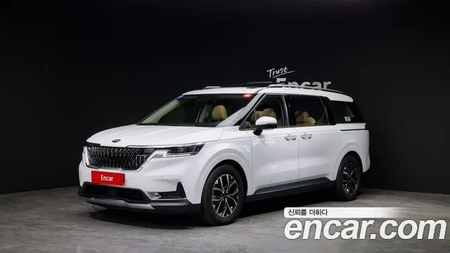 Kia Carnival 4th generation 2021 Белый из Кореи