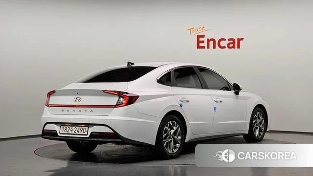 Hyundai Sonata (DN8) 2022 Белый из Кореи