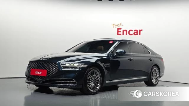 Genesis G90 2021 Синий из Кореи