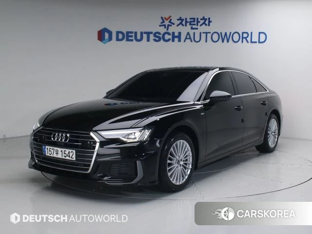 Audi A6 (C8) 2021 Черный из Кореи