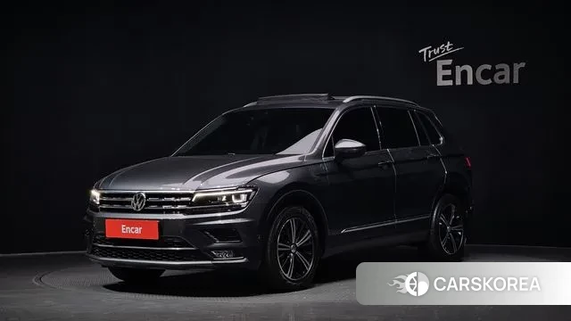 Volkswagen Tiguan second Generation 2020 Серый из Кореи