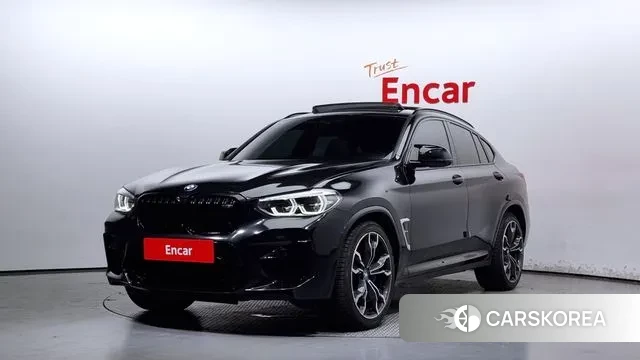 BMW X4M (G02) 2019 Черный из Кореи