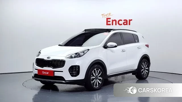 Kia Sportage 4th Generation 2018 Белый из Кореи