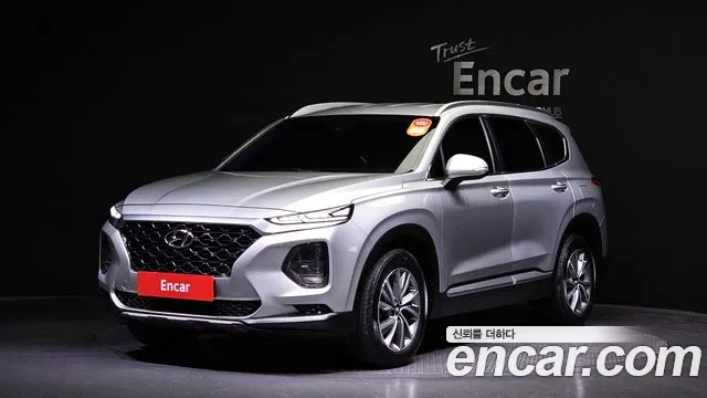 Hyundai Santa Fe TM 2020 Серебряный из Кореи