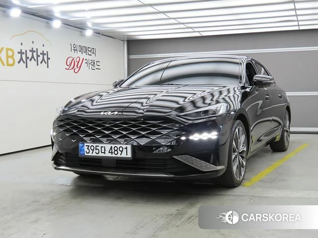Kia K8 2021 Черный из Кореи