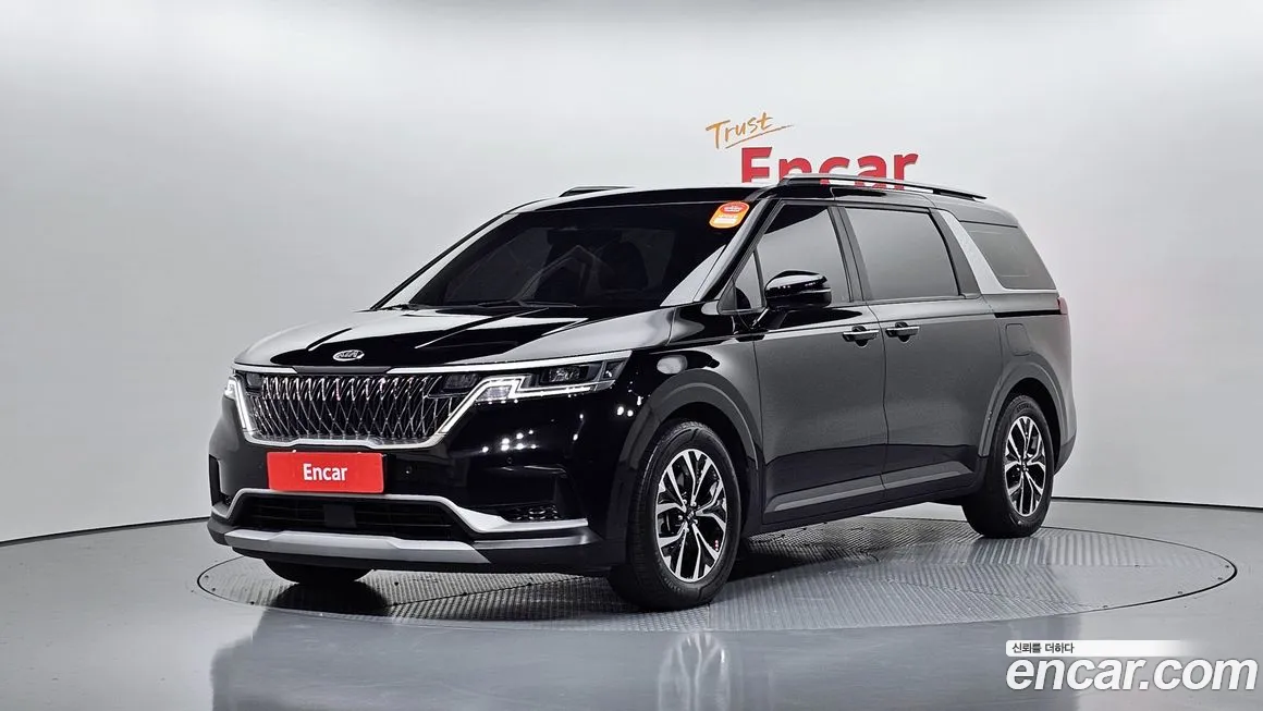 Kia Carnival 4th generation 2021 Черный из Кореи