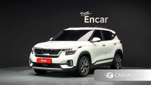 Kia Seltos 2022 Белый из Кореи