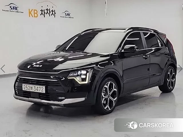 Kia Di Ol Nu Niro 2023 Черный из Кореи