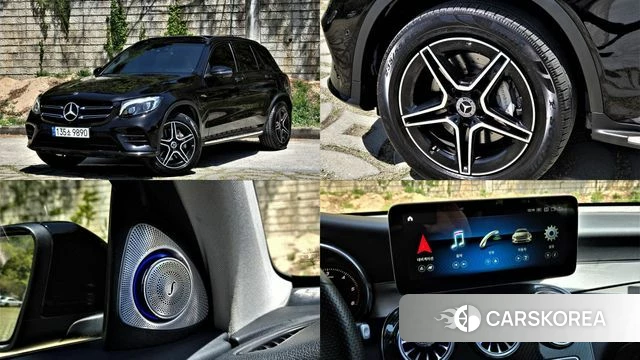 Mercedes-Benz GLC-Class X253 2018 Черный из Кореи