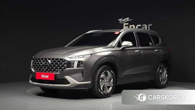 Hyundai The New Santa Fe 2021 Серый из Кореи