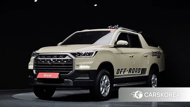 Ssangyong The New Rexton Sports Cannes 2024 Жемчужный цвет из Кореи
