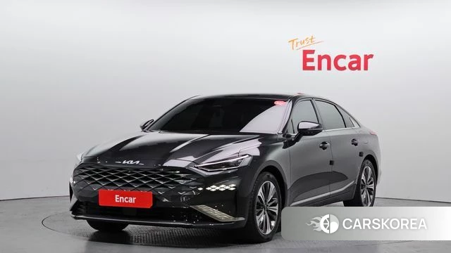 Kia K8 Hybrid 2021 Серый из Кореи