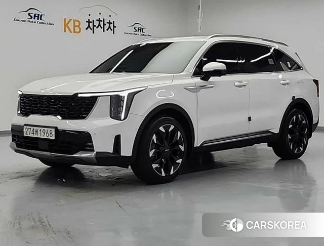 Kia The New Sorento 4th Generation 2023 Белый из Кореи