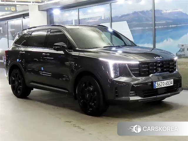 Kia The New Sorento 4th Generation 2023 Серый из Кореи