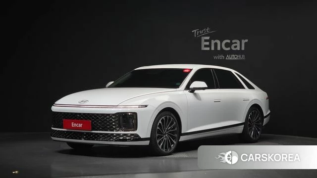 Hyundai Grandeur Hybrid (GN7) 2024 Белый из Кореи