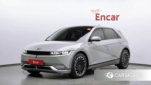 Hyundai Ionic 5 2021 Серебряный из Кореи