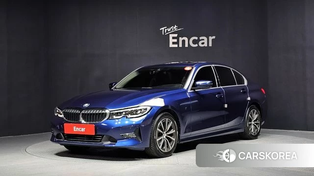 BMW 3 Series (G20) 2019 Синий из Кореи