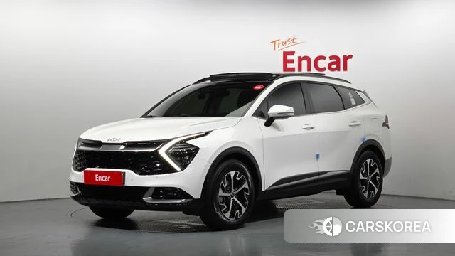 Kia Sportage 5th Generation Hybrid 2023 Белый из Кореи