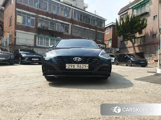 Hyundai Sonata (DN8) 2022 Черный из Кореи