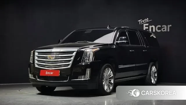 Cadillac Escalade 2019 Черный из Кореи