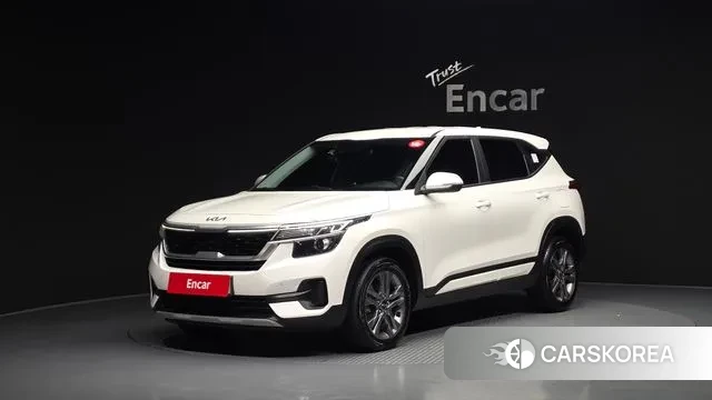 Kia Seltos 2022 Белый из Кореи